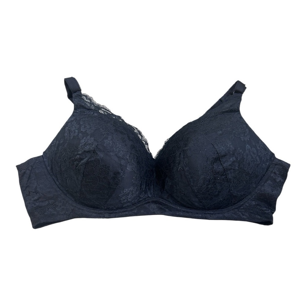 Torrid Curve Elegant Black Lace wire free Bra Sz 50C, 010